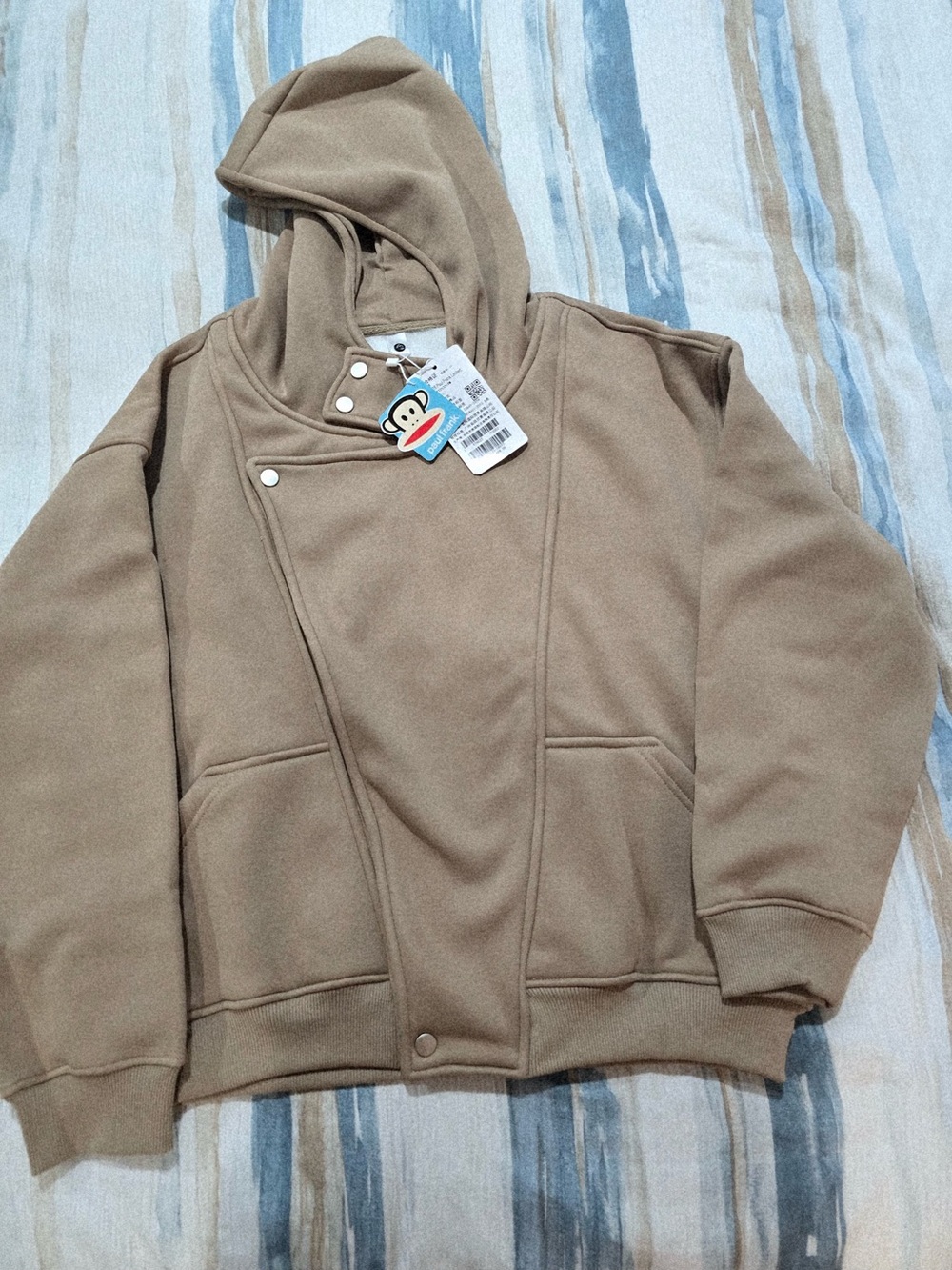 NWT Paul Frank Asymmetrical Zip Hoodie - 2026 Collection